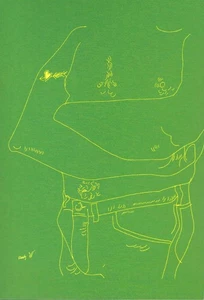Cartolina d'epoca, serie Andy Warhol Men, maschio in piedi, 1955, stampa, arte, usata - Foto 1 di 2