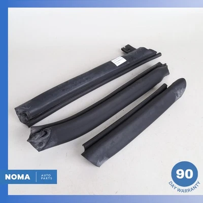 97-06 Jaguar X100 XKR XK8 Convertible Top Roof Left Molding Rubber Seal Set OEM - Image 1 of 4