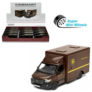 Kinsmart 1:48 Mercedes-Benz Sprinter UPS Edition - Diecast Car - Picture 1 of 7