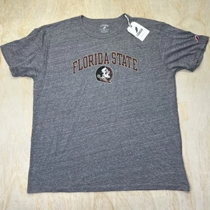 NEW XL Florida State Seminoles League Collegiate Wear Heather Gray Shirt - Picture 1 of 7