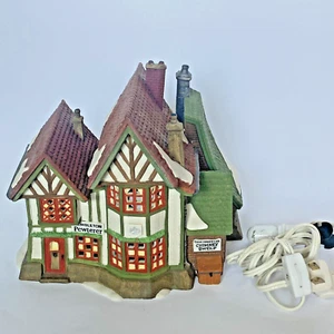 Dept 56 Dickens Village 1992 Hembleton Pewter 58009 Box & Light Retired - Picture 1 of 12