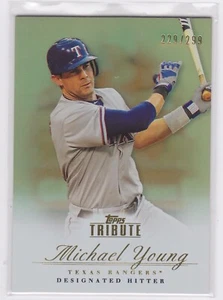 2012 Topps Tribute - Bronze Parallel #229/299 - Michael Young #54 - Bild 1 von 2
