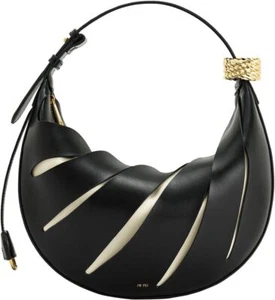 JW PEI Women's Jana Hollow Out Shoulder Bag Black - Picture 1 of 5