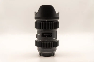 Juego de anillos de engranaje negro Follow Focus/Zoom para lente artística Sigma 18-35 mm f1,8 DG HSM Foto 1 de 2