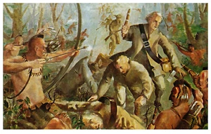 Blue Licks Battlefield State Park Mt. Olivet KY Vintage Chrome Postcard - Picture 1 of 3