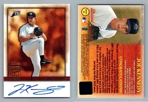 Bowman Draft Prospect 2001 automático BDPA-JK Joe Kennedy Rays - Imagen 1 de 1