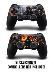 Gears of War Marcus SKIN STICKER DECAL PS4 Controller PS4 - Foto 1 di 1