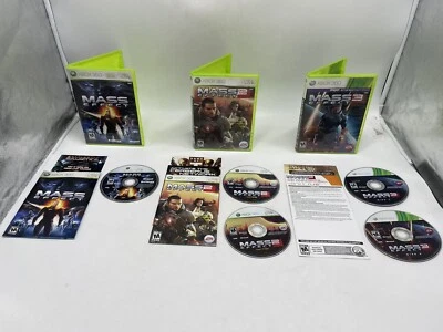 Лот товаров Mass Effect трилогия 1, 2 и 3 (Microsoft Xbox 360) - Изображение 1 из 4