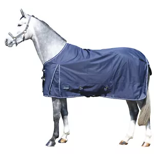 Equest Couverture Extérieur Kingston pour Chevaux,Bleu Marine - 0g/M² - 125 CM - Bild 1 von 4