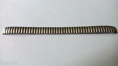 Catena cinturino da polso estensibile da acciaio inossidabile per orologio 8 mm - Immagine 1 di 2