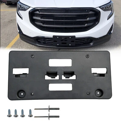 For 2018-2021 GMC Terrain Front License Plate Frame Tag Holder Mounting Bracket Foto 1 de 4