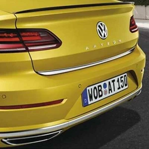 Heckzierleiste Hochglanzverchromt Zierleiste Arteon 3G8 Original Volkswagen NEU - Afbeelding 1 van 1