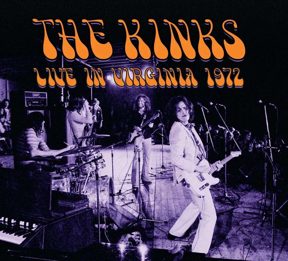 The Kinks - Live In Virginia 1972 - CD - Brand New & Sealed - Image 1 of 1