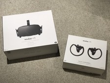 Oculus Rift VR Headset with Touch Controllers Bundle