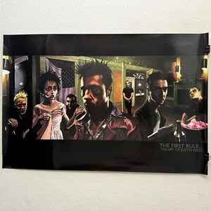 Póster: Fight Club 2009 Justin Reed “The First Rule” tamaño 36x24 película arte decoración - Imagen 1 de 8