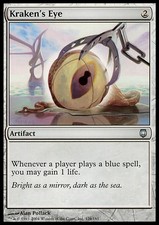 Magic the Gathering MTG Kraken's Eye (126) Darksteel   NM