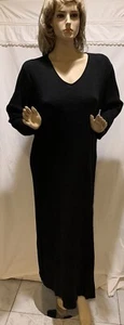 ❤️Bloomingdale’s Women's 100% Wool Sheath Sweater Maxi Long Dress Size 1X - Picture 1 of 17
