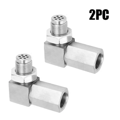 90° Oxygen O2 Sensor Spacer Extender Adapter Bung Extension Catalytic Converter - image 1 of 4