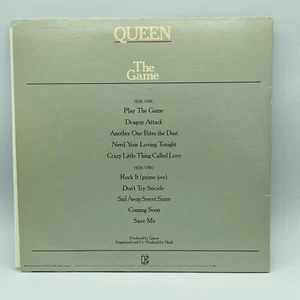 LP vinyle vintage QUEEN The Game 5E-513 Elektra Records 1980 - Photo 1/5