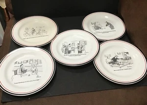 The New Yorker Appetiser Plates 4 +1 Christmas Holiday Restoration Hardware - Picture 1 of 20
