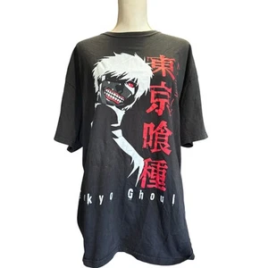 CAMISETA FUNIMATION TOKYO GHOUL XL NEGRA MANGA CORTA VINTAGE ANIME MANGA COSPLAY - Imagen 1 de 3