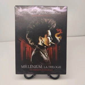 DRAGON TATTOO Trilogy (Blu Ray) Extended Editions 3 Films - Foto 1 di 5