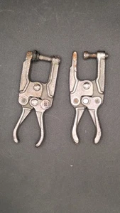 2 Vintage KNU-VISE - Hand Adjustable Vise P-400 - Picture 1 of 8