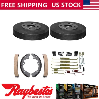 Комплект задних тормозных барабанов и тормозных колодок комплект оборудования для 1991 Mazda Protege - Изображение 1 из 4