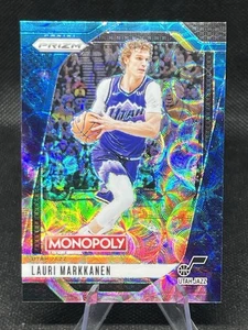 24-25 Prizm Monopoly - Lauri Markkanen #34 Nebula Rare Case Hit !!! - Utah Jazz - Picture 1 of 2