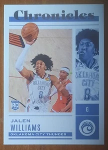 2022-23 Panini Chronicles - Chronicles Jalen Williams #40 (RC) OKC Thunder  - Bild 1 von 2
