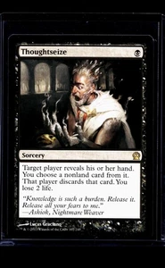 2013 MTG Magic The Gathering THS Theros #107 Thoughtseize - Picture 1 of 2