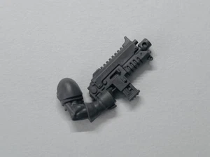 Warhammer 40k Space Marine Black Templar Upgrade Scout Bolter / Boltgun Arm - Picture 1 of 2
