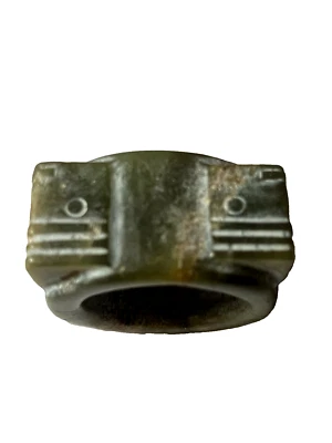 RARO ANTIGUO PERÍODO NEOLÍTICO CHINO JADE CONG Foto 1 de 4