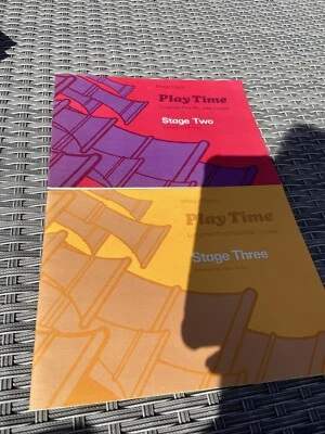 Longman First Recorder Course Play Time Stage Two Three Margo Fagan Books  - Image 1 of 3