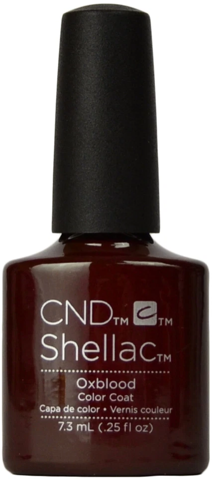 CND Shellac UV/LED Gel Nail Polish 7.3ml - Oxblood