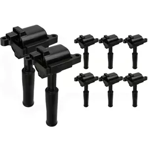 Fit For Jaguar Vanden Plas XJ8 XJR XK8 4.0L V8 1997-1999 8X Ignition Coils UF347 - Bild 1 von 12