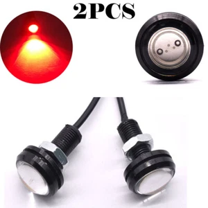 4x OUTLINE ROUND SIDE MARKER LED LIGHTS LAMPS FOR LORRY TRAILER TRUCK 12V RED - Imagen 1 de 12