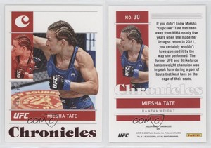 2022 Panini Chronicles UFC Red /199 Miesha Tate #30