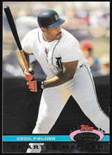 1991 Stadium Club Charter Member Set-Break #NNO Cecil Fielder Tigers