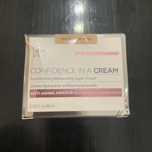 It Cosmetics Confidence in a Cream New Supercharged ANTI - AGING Authentic - Picture 1 of 4