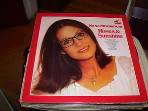 NANA MOUSKOURI-ROSES AND SUNSHINE GRAND RECORDS WHITE LABEL GLP 80005-LP-NM - Picture 1 of 2