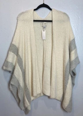 Cárdigan Suéter Anthropologie Saturday Sunday Kimono Talla Única Abierto Esponjoso NUEVO Foto 1 de 4