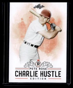 2020 Leaf Charlie Hustle Edition Pete Rose #02 - Picture 1 of 2