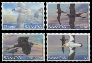 Samoa 1989 - Mi-N.o 673-676 ** - Estampillada sin montar o nunca montada - Pájaros / Pájaros - Imagen 1 de 1