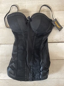 Spirit Halloween Black Corset Size X- Small New With Tags - Picture 1 of 6