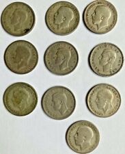 Six Pence coins X 11
