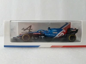 Spark S7664 F1 1:43 Alpine A521 - Fernando Alonso Bahrain GP 2021 - Picture 1 of 3