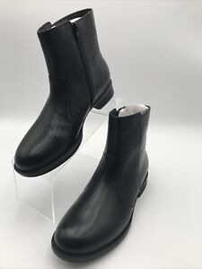 Abeo Urbana Black Leather Orthotic Comfort Ankle Boots Size 9 N Narrow $200 New