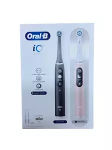 Oral-B iO Series 6 Duo Set Cepillos de Dientes Eléctricos Negro + Rosa - Imagen 1 de 1