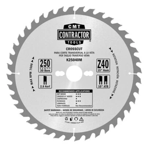 k1-2.set CMT LAME CONTRACTOR IN CONFEZIONE COMBO-PACK - Imagen 1 de 2